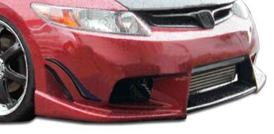 Duraflex - Honda Civic 2DR Duraflex Sigma Front Bumper Cover - 1 Piece - 104694 - Image 1