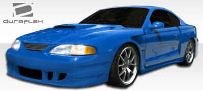 Duraflex - Ford Mustang Duraflex GT500 Wide Body Door Caps - 2 Piece - 104834 - Image 2