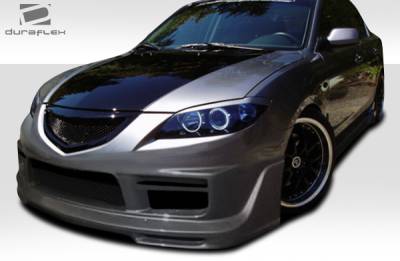 Duraflex - Mazda 3 4DR Duraflex K-2 Front Bumper Cover - 1 Piece - 104902 - Image 2