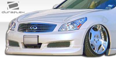 Duraflex - Infiniti G35 4DR Duraflex GT Spec Front Lip Under Spoiler Air Dam - 1 Piece - 105950 - Image 2