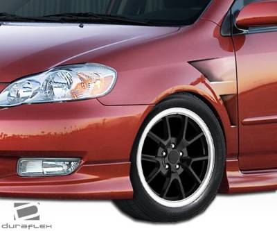 Duraflex - Toyota Corolla Duraflex GT Concept Fenders - 2 Piece - 106249 - Image 2