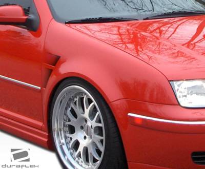 Duraflex - Volkswagen Jetta Duraflex GT Concept Fenders - 2 Piece - 106345 - Image 2