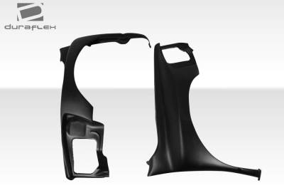 Duraflex - Dodge Ram Duraflex Off Road Bulge Front Fenders - 2 Piece - 106475 - Image 3