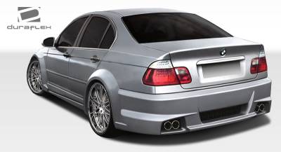 Duraflex - BMW 3 Series 4DR Duraflex I-Design Wide Body Rear Bumper Cover - 1 Piece - 106513 - Image 2