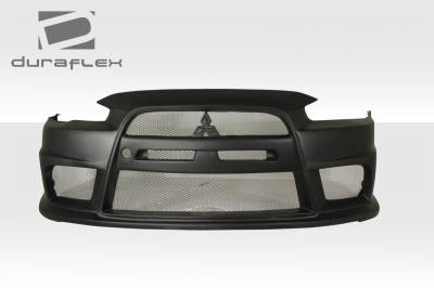 Duraflex - Mitsubishi Lancer Duraflex Evo X Look Front Bumper Cover - 1 Piece - 106953 - Image 3