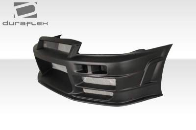 Duraflex - Nissan Skyline Duraflex R324 Conversion Front Bumper Cover - 1 Piece - 106600 - Image 4