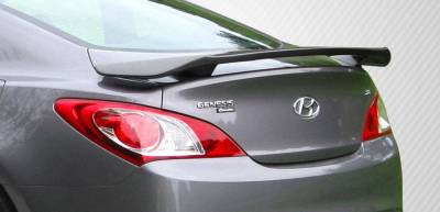 Hyundai Genesis Carbon Creations Track Look Wing Trunk Lid Spoiler - 1 Piece - 106866