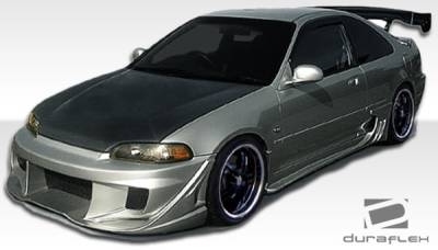 Duraflex - Honda Civic Duraflex W-Sport Front Bumper Cover - 1 Piece - 106926 - Image 2