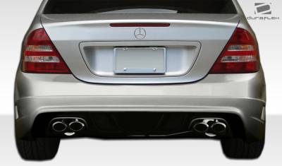 Duraflex - Mercedes-Benz C Class Duraflex W-1 Rear Bumper Cover - 1 Piece - 107136 - Image 2