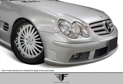 Aero Function - Mercedes SL AF-1 Aero Function (GFK) Front Body Kit Bumper 107393 - Image 2