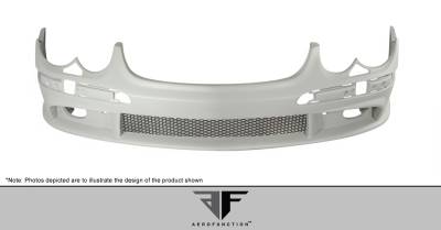 Aero Function - Mercedes SL AF-1 Aero Function (GFK) Front Body Kit Bumper 107393 - Image 3