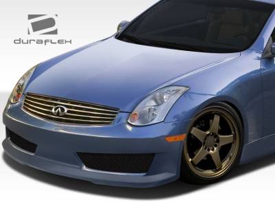 Duraflex - Infiniti G35 2DR Duraflex Inven Front Bumper Cover - 1 Piece - 107700 - Image 2