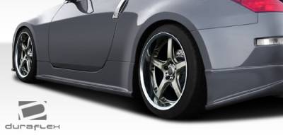 Duraflex - Nissan 350Z Duraflex J-Spec 2 Side Skirts Rocker Panels - 2 Piece - 107833 - Image 2