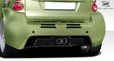 Duraflex - Smart ForTwo Duraflex GT300 Wide Body Rear Diffuser - 1 Piece - 107842 - Image 2