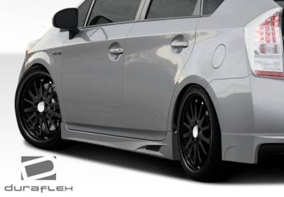 Duraflex - Toyota Prius Duraflex K-1 Side Skirts Rocker Panels - 2 Piece - 107853 - Image 2