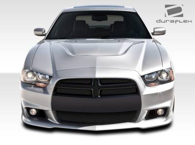 Duraflex - Dodge Charger Duraflex SRT Look Front Bumper Cover - 1 Piece - 108035 - Image 2