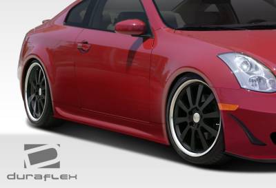 Duraflex - Infiniti G35 2DR Duraflex Sigma Side Skirts Rocker Panels - 2 Piece - 108073 - Image 2