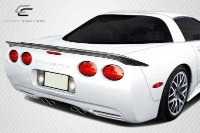 Carbon Creations - Chevrolet Corvette Carbon Creations AC Edition Rear Wing Trunk Lid Spoiler - 1 Piece - 108124 - Image 2