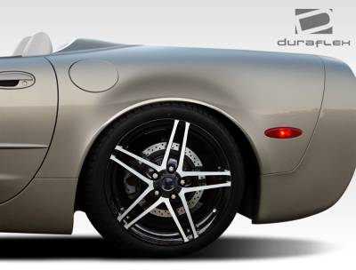 Duraflex - Chevrolet Corvette Duraflex ZR Edition Rear Fenders - 2 Piece - 108125 - Image 2