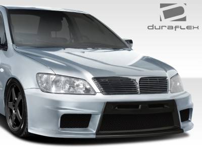 Duraflex - Mitsubishi Lancer Duraflex Evo X Look Front Bumper Cover - 1 Piece - 108197 - Image 2