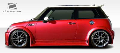 Duraflex - Mini Cooper Duraflex Type Z Wide Body Side Skirts Rocker Panels - 2 Piece - 108318 - Image 2