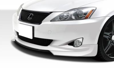 Lexus IS Duraflex W-1 Front Lip Under Spoiler Air Dam - 1 Piece - 108676