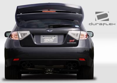 Duraflex - Subaru WRX Duraflex WRC Look Rear Wing Trunk Lid Spoiler - 1 Piece - 108705 - Image 2