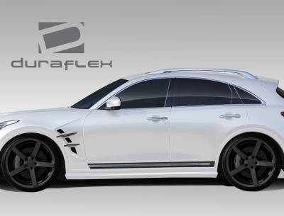 Duraflex - Infiniti FX Duraflex CT-R Fenders - 2 Piece - 108989 - Image 2