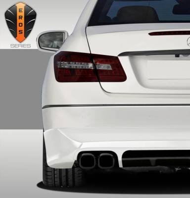 Duraflex - Mercedes-Benz E Class Duraflex Eros Version 1 Rear Add On Bumper Extensions - 2 Piece - 108997 - Image 2