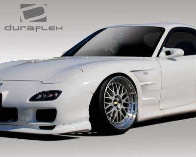 Duraflex - Mazda RX-7 Duraflex B-Sport 25mm Front Fenders - 2 Piece - 109059 - Image 2