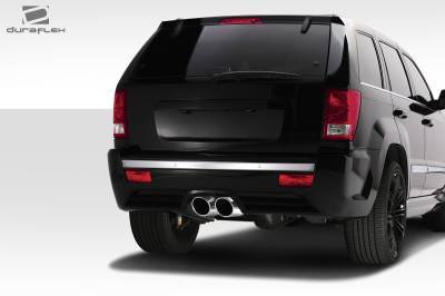 Duraflex - Jeep Grand Cherokee Duraflex SRT Look Rear Bumper Cover - 1 Piece - 109328 - Image 2