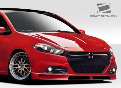 Duraflex - Dodge Dart Duraflex Racer Front Lip Under Spoiler Air Dam - 1 Piece - 109329 - Image 2