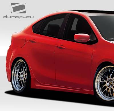 Duraflex - Dodge Dart Duraflex Racer Side Skirt Rocker Panels - 2 Piece - 109332 - Image 2