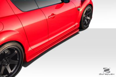 Duraflex - Mazda RX-8 Duraflex Type F Side Skirt Rocker Panels - 2 Piece - 109485 - Image 2