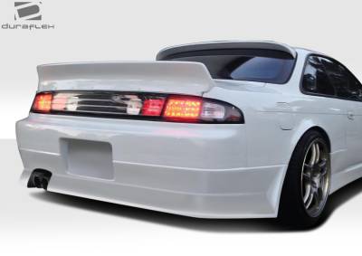 Duraflex - Nissan 240SX Duraflex V-Speed Wide Body Rear Bumper Cover - 1 Piece - 109515 - Image 2