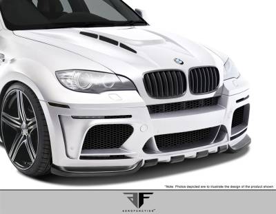 Aero Function - BMW X6 AF-5 Aero Function (GFK) Front Wide Body Kit Bumper 108718 - Image 2