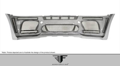 Aero Function - BMW X6 AF-5 Aero Function (GFK) Front Wide Body Kit Bumper 108718 - Image 5