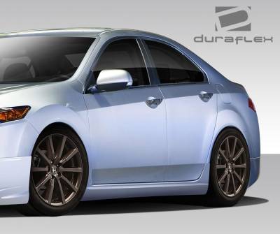 Duraflex - Acura TSX Duraflex Type M Side Skirts Rocker Panels - 2 Piece - 108764 - Image 2