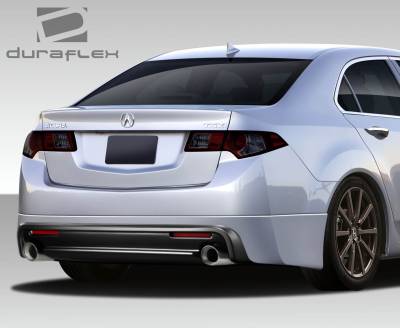 Duraflex - Acura TSX Duraflex Type M Rear Lip Under Spoiler Air Dam - 1 Piece - 108765 - Image 2