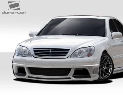 Duraflex - Mercedes-Benz S Class Duraflex W-3 Front Bumper Cover - 1 Piece - 108810 - Image 2