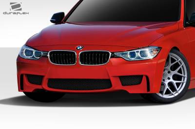 Duraflex - BMW 3 Series 4DR Duraflex 1M Look Front Bumper Cover - 1 Piece - 109306 - Image 2