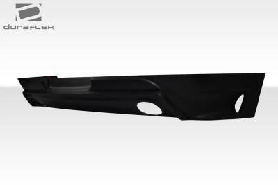 Duraflex - Dodge Dart Duraflex Racer Rear Lip Under Spoiler Air Dam - Dual Exhast - 1 Piece - 109331 - Image 4