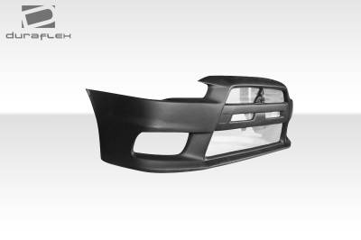 Duraflex - Mitsubishi Lancer Duraflex Evo X V3 Front Bumper Cover - 1 Piece - 109413 - Image 5