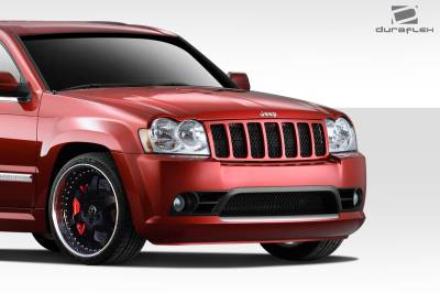 Duraflex - Jeep Grand Cherokee Duraflex SRT Look Front Bumper Cover - 1 Piece - 109549 - Image 2