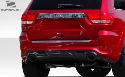 Duraflex - Jeep Grand Cherokee Duraflex SRT Look Rear Bumper Cover - 1 Piece - 109618 - Image 2