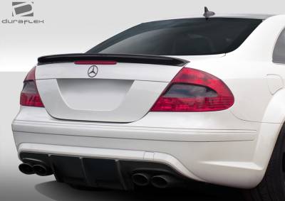 Duraflex - Mercedes-Benz CLK Duraflex Duraflex Black Series Look Wide Body Rear Bumper Cover - 1 Piece - 109668 - Image 2