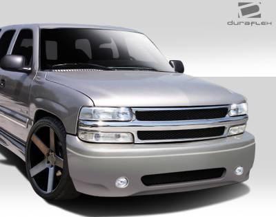 Duraflex - Chevrolet Silverado Duraflex Denali Look Front Bumper Cover - 1 Piece - 112105 - Image 2