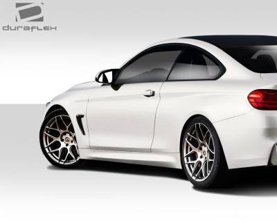 Duraflex - BMW 4 Series M4 Look Duraflex Side Skirts Body Kit 112228 - Image 2