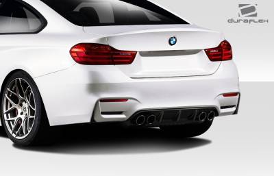 Duraflex - BMW 4 Series M4 Look Duraflex Rear Bumper Diffuser Body Kit 112518 - Image 2