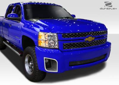 Duraflex - Chevrolet Silverado SS Look Duraflex Front Body Kit Bumper 112721 - Image 2